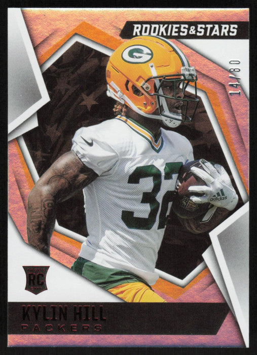 Kylin Hill 2021 Panini Rookie & Stars # 161 RC Longevity 14/80 Green Bay Packers - Collectible Craze America