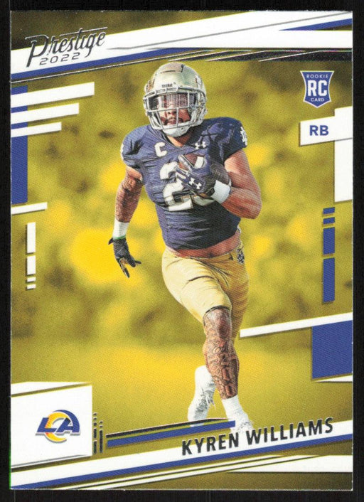 Kyren Williams 2022 Panini Prestige # 319 RC Los Angeles Rams - Collectible Craze America