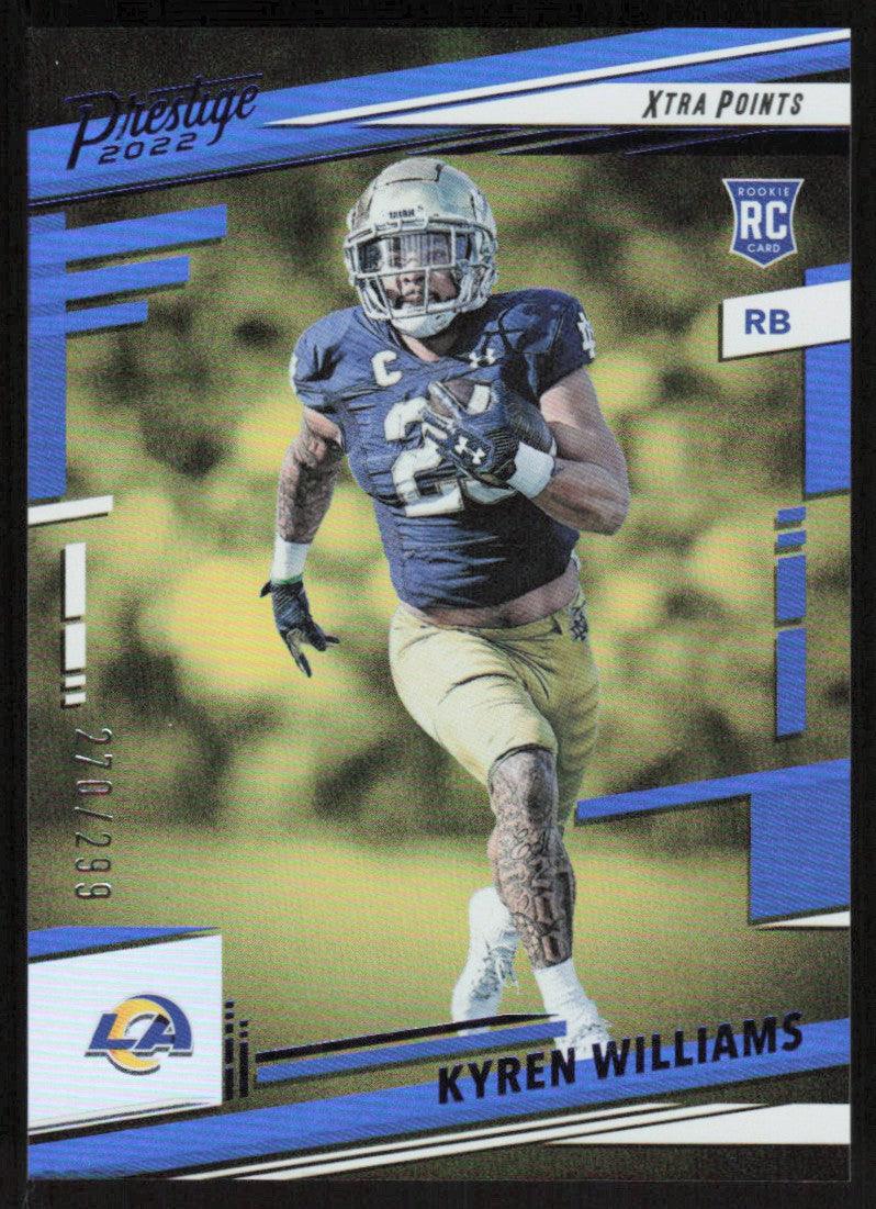 : 2019 Prestige NFL Gridiron Heritage Xtra Points Blue