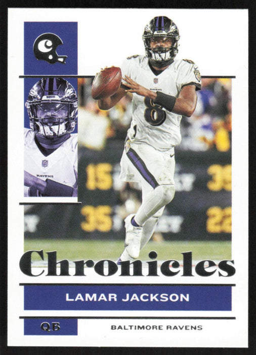 Lamar Jackson Baltimore Ravens Mini Helmet Card Display Collectible Panini  Auto Shadowbox Autograph