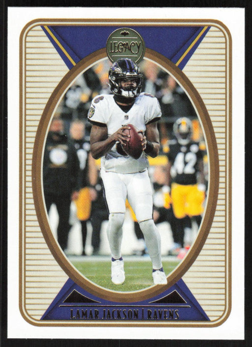 Lamar Jackson 2022 Panini Legacy Football Base # 6 Baltimore Ravens - Collectible Craze America