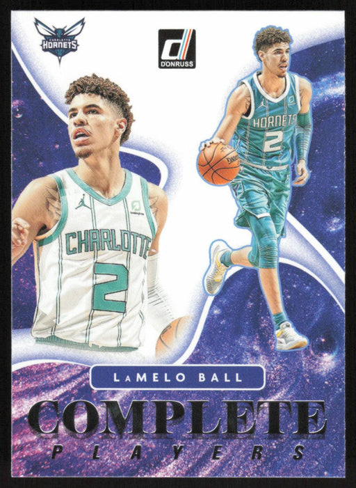 LaMelo Ball 2021 Donruss Complete Players # 2 Charlotte Hornets - Collectible Craze America