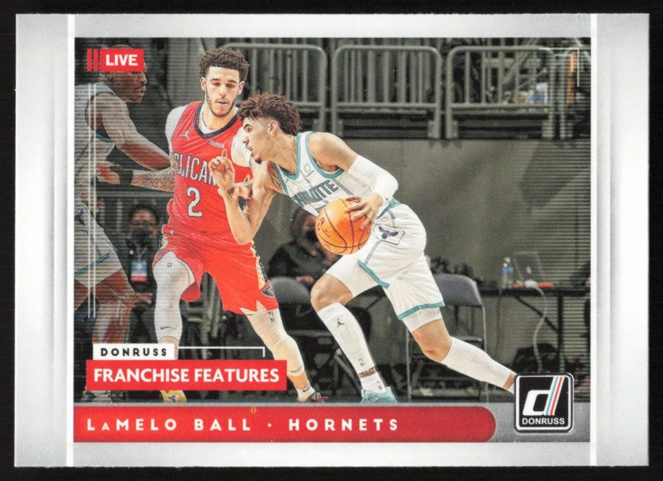 LaMelo Ball 2021 Donruss Franchise Features # 23 Charlotte Hornets - Collectible Craze America