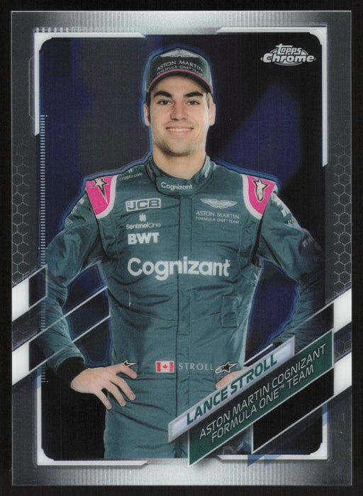 Lance Stroll 2021 Topps Chrome Formula 1 # 8 Aston Martin Cognizant Formula One Team - Collectible Craze America