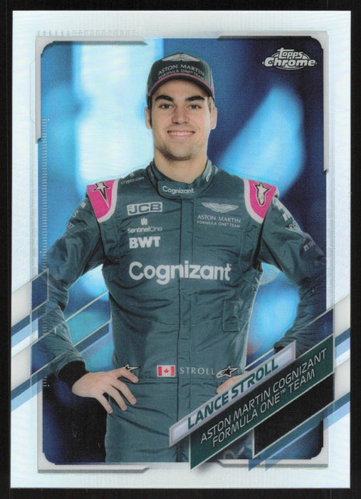 Lance Stroll 2021 Topps Chrome Formula 1 # 8 Refractor - Collectible Craze America