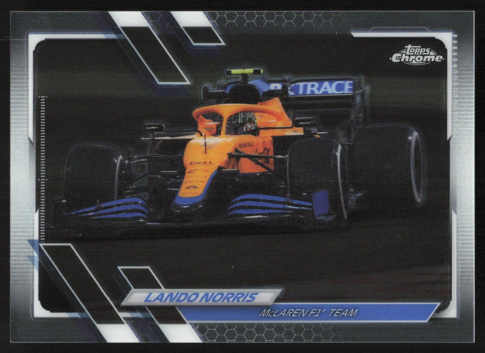 Lando Norris 2021 Topps Chrome Formula 1 # 101 McLaren F1 Team - Collectible Craze America