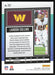 Landon Collins 2022 Panini Score Football # 257 Base Washington Commanders - Collectible Craze America