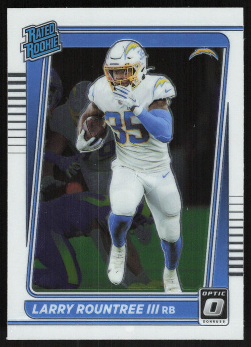 Larry Rountree III 2021 Donruss Optic Rated Rooke # 256 RC Los Angeles Chargers Base - Collectible Craze America