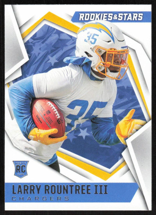 Larry Rountree III 2021 Panini Rookies & Stars # 183 RC Los Angeles Chargers Base - Collectible Craze America