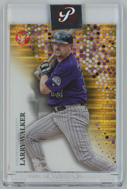 Larry Walker 2022 Topps Pristine # 109 Pristine Gold Refractor 37/50 Colorado Rockies - Collectible Craze America