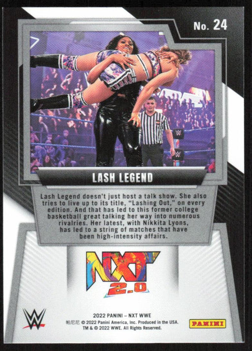 Lash Legend 2022 Panini NXT WWE # 24 RC Base NXT 2.0 - Collectible Craze America