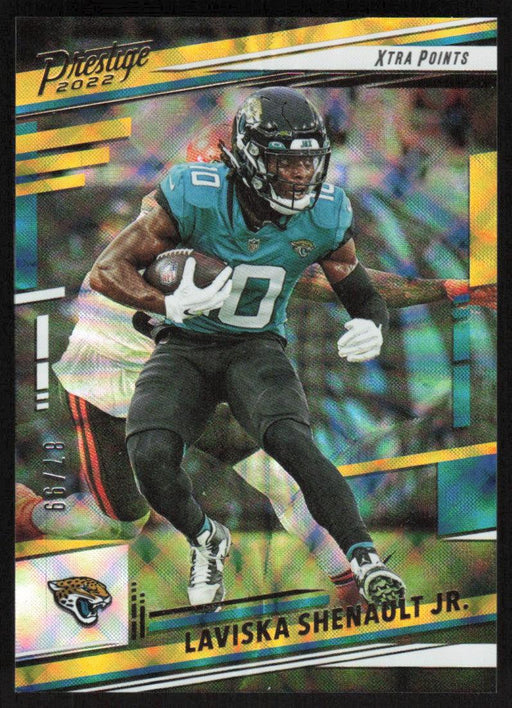 Laviska Shenault Jr. 2022 Panini Prestige Xtra Points # 136 Gold 87/99 Jacksonville Jaguars - Collectible Craze America