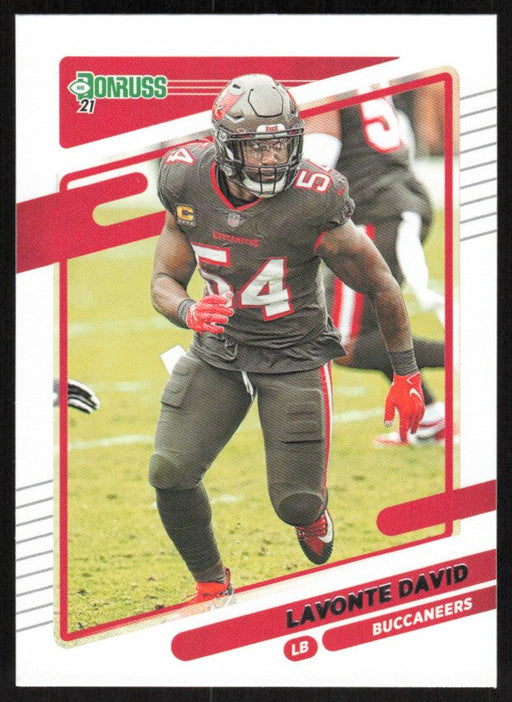 Lavonte David 2021 Donruss Football # 105 Tampa Bay Buccaneers Base - Collectible Craze America