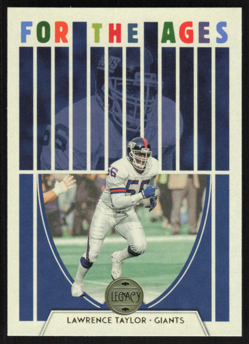 Lawrence Taylor 2022 Panini Legacy For The Ages # FA-4 New York Giants - Collectible Craze America