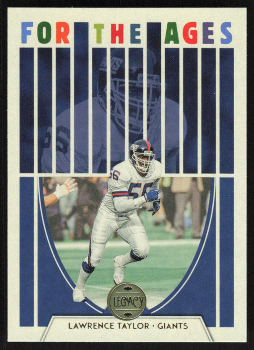 Lawrence Taylor 2022 Panini Legacy For The Ages # FA-4 New York Giants - Collectible Craze America