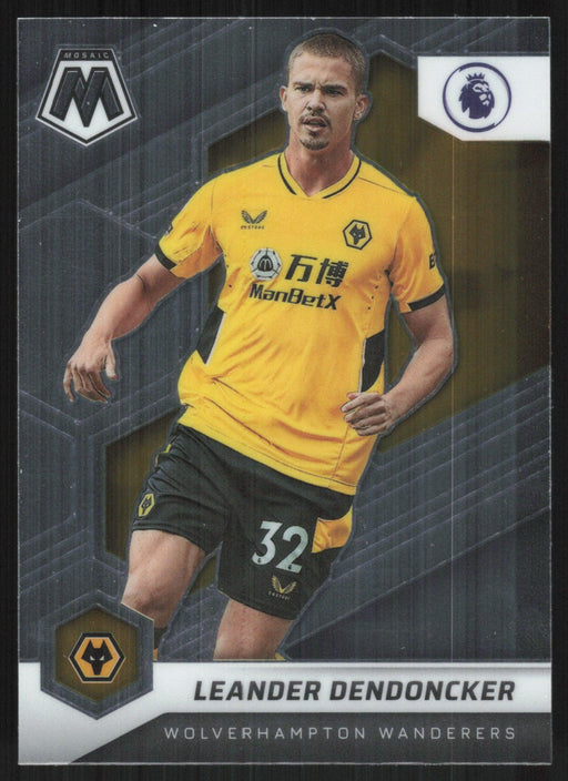 Leander Dendoncker 2021 Panini Mosaic Premier League # 56 Wolverhampton Wanderers Base - Collectible Craze America