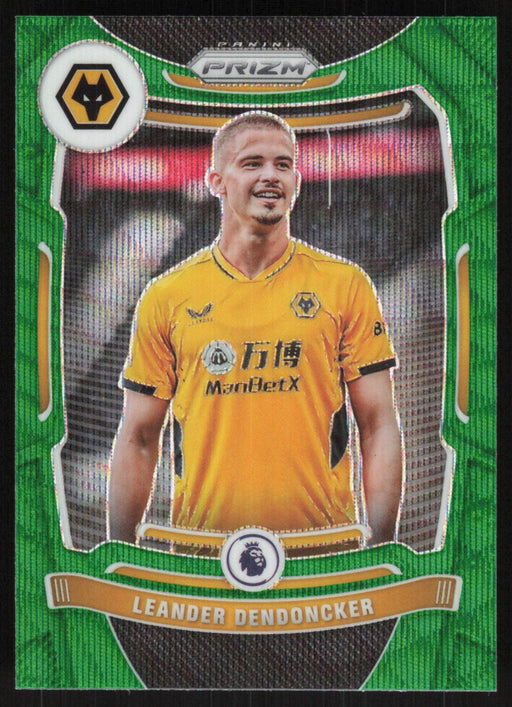 Leander Dendoncker 2021 Panini Prizm Premier League # 53 Green Wave Wolverhampton Wanderers - Collectible Craze America