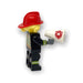 Lego Series 19 Minifigures Building Kit (71025) Fire Fighter - Collectible Craze America