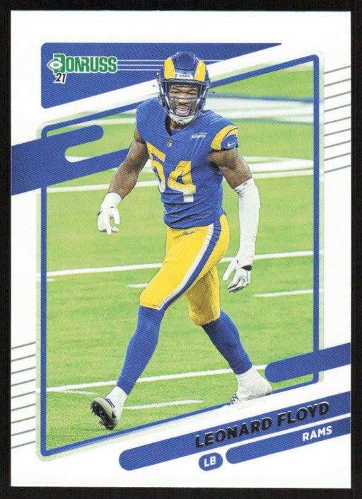 Leonard Floyd 2021 Donruss Football # 145 Los Angeles Rams Base - Collectible Craze America