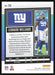 Leonard Williams 2022 Panini Score Football # 236 Base New York Giants - Collectible Craze America