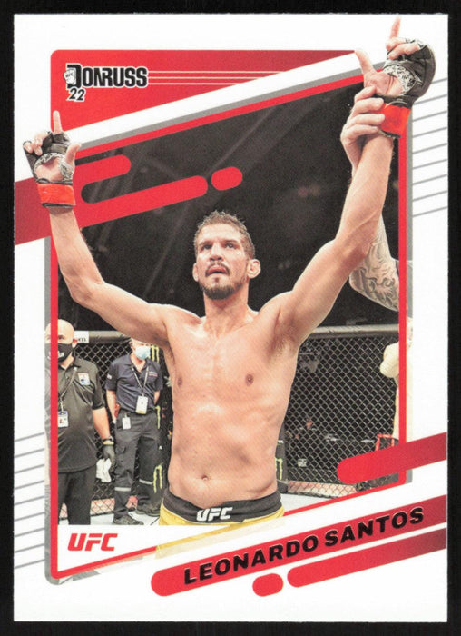 Leonardo Santos 2022 Panini Donruss UFC Base # 197 Lightweight - Collectible Craze America