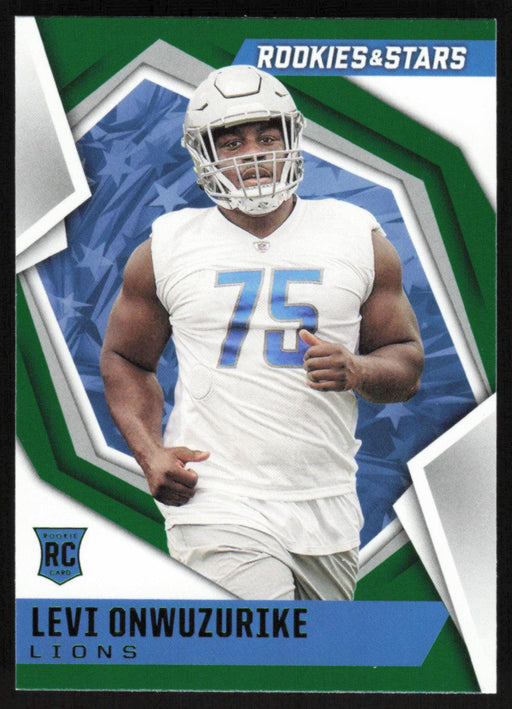 Levi Onwuzurike 2021 Panini Rookie & Stars # 157 RC Green Detroit Lions - Collectible Craze America