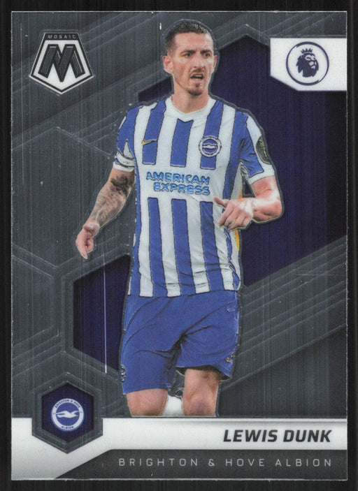 Lewis Dunk 2021 Panini Mosaic Premier League # 116 Brighton & Hove Albion Base - Collectible Craze America