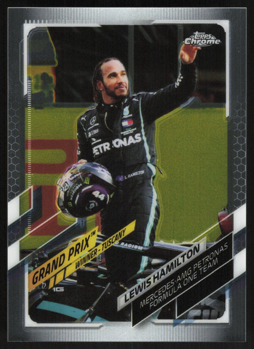 Lewis Hamilton 2021 Topps Chrome Formula 1 # 146 Mercedes-AMG Petronas Formula One Team - Collectible Craze America