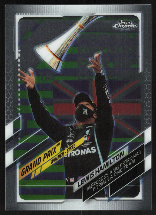 Lewis Hamilton 2021 Topps Chrome Formula 1 # 148 Mercedes-AMG Petronas Formula One Team - Collectible Craze America