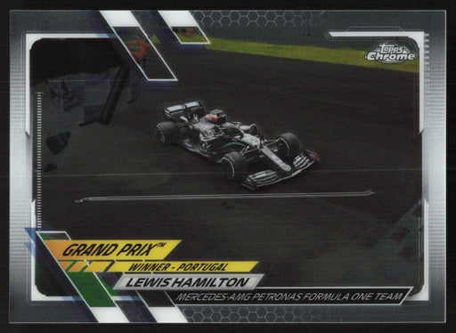 Lewis Hamilton 2021 Topps Chrome Formula 1 # 149 Mercedes-AMG Petronas Formula One Team - Collectible Craze America