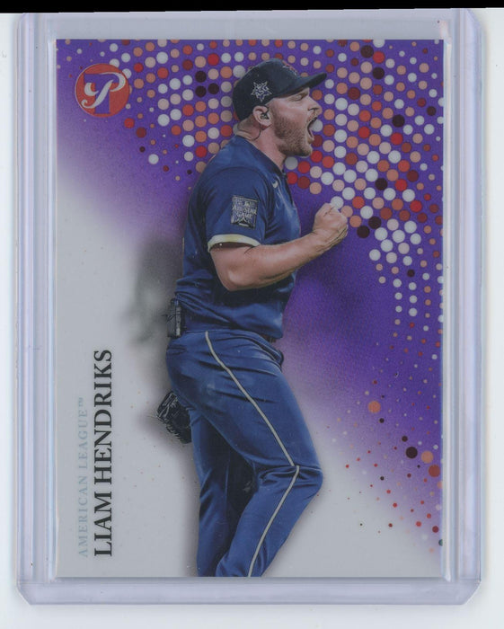 Liam Hendriks 2022 Topps Pristine # 272 Purple Refractor 63/99 Chicago White Sox - Collectible Craze America