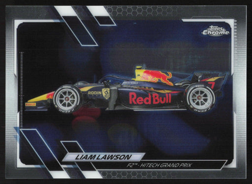 Liam Lawson 2021 Topps Chrome Formula 1 # 126 F2 - Hitech Grand Prix - Collectible Craze America