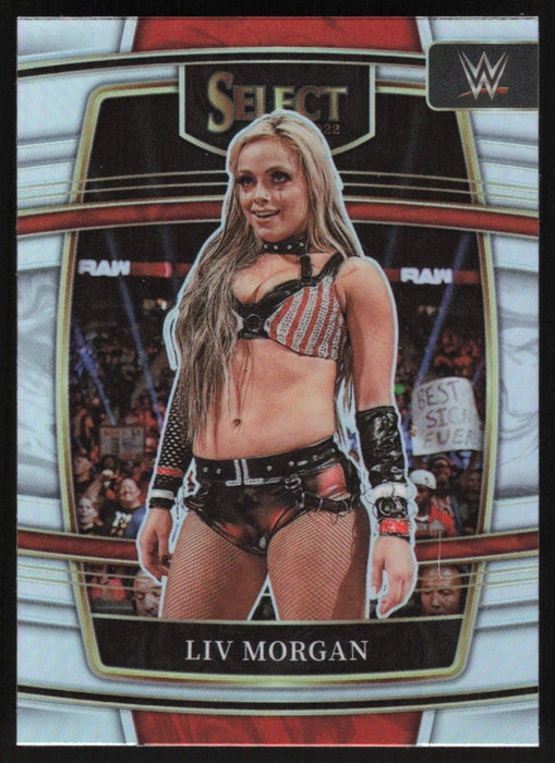 Liv Morgan 2022 Panini Select WWE # 44 Concourse Silver Prizm Raw - Collectible Craze America