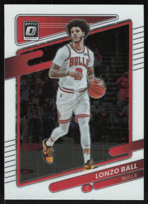 Lonzo Ball 2021 Panini Donruss Optic # 114 Chicago Bulls Base - Collectible Craze America