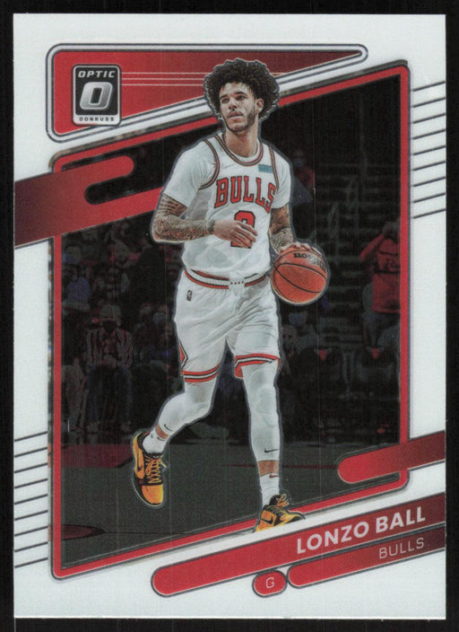 Lonzo Ball 2021 Panini Donruss Optic # 114 Chicago Bulls Base - Collectible Craze America