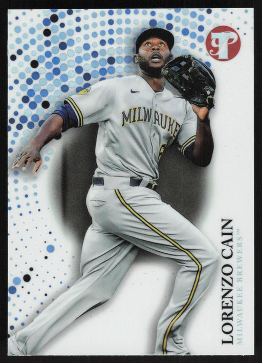 Lorenzo Cain 2022 Topps Pristine # 74 Refractor Milwaukee Brewers - Collectible Craze America