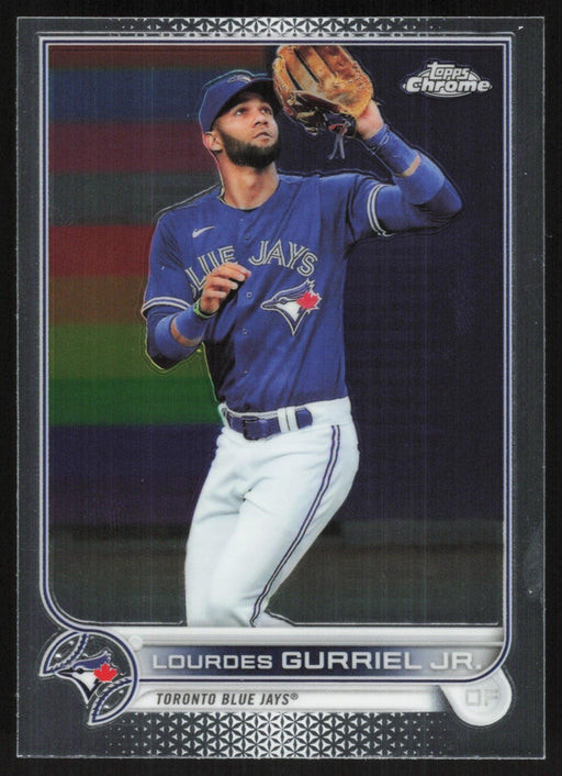 Lourdes Gurriel Jr. 2022 Topps Chrome Baseball # 206 Toronto Blue Jays Base - Collectible Craze America