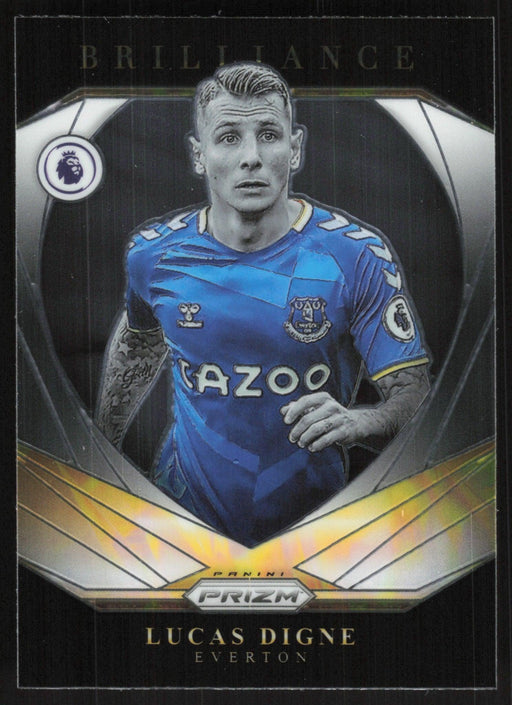 Lucas Digne 2021 Panini Prizm Premier League # 1 Brilliance Everton - Collectible Craze America