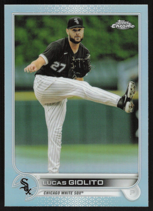 Lucas Giolito 2022 Topps Chrome Baseball # 94 Refractor Chicago White Sox - Collectible Craze America