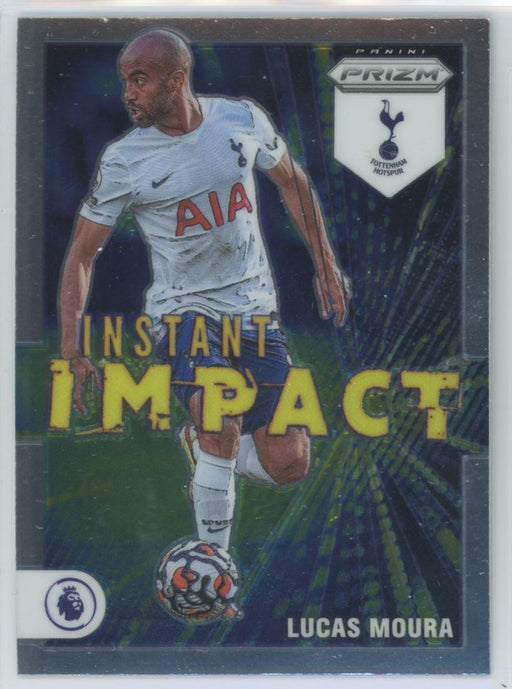 Lucas Moura 2021 Panini Prizm Premier League Soccer # 14 Insert - Collectible Craze America