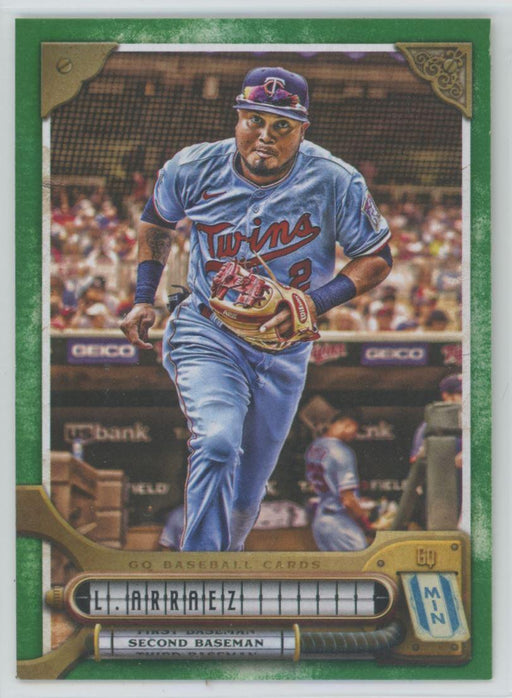 Luis Arraez 2022 Topps Gypsy Queen # 162 Green Border Minnesota Twins - Collectible Craze America