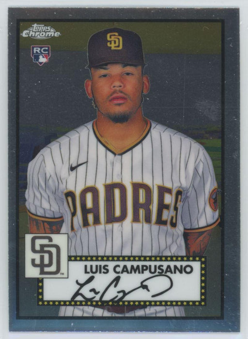 Luis Campusano 2021 Topps Chrome Platinum Anniversary # 83 RC San Diego Padres - Collectible Craze America