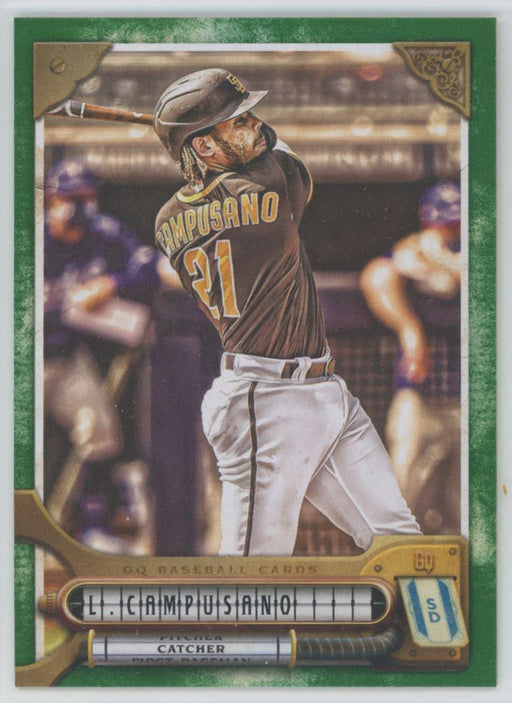 Luis Campusano 2022 Topps Gypsy Queen # 94 Green Border San Diego Padres - Collectible Craze America