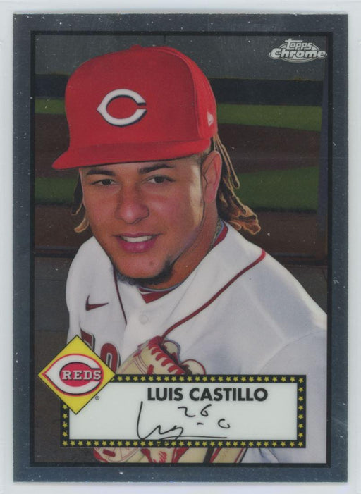 Luis Castillo 2021 Topps Chrome Platinum Anniversary # 250 Cincinnati Reds - Collectible Craze America