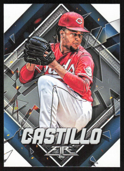 Luis Castillo 2022 Topps Fire Baseball # 25 Cincinnati Reds Base - Collectible Craze America