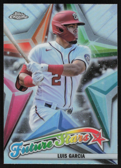 Luis Garcia 2022 Topps Chrome Baseball Future Stars # FS-8 Houston Astros - Collectible Craze America