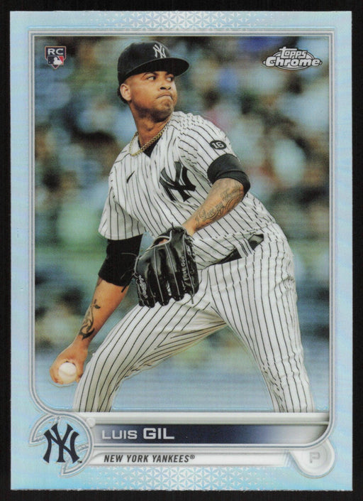 Luis Gil 2022 Topps Chrome # 202 RC Refractor New York Yankees - Collectible Craze America