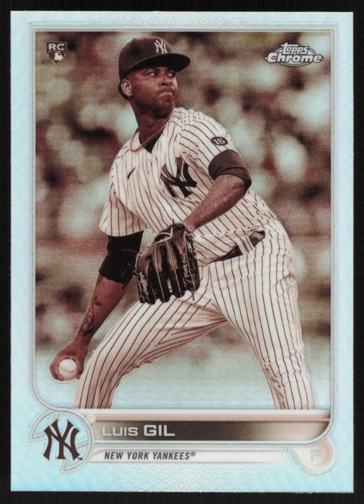 Luis Gil 2022 Topps Chrome # 202 RC Sepia Refractor New York Yankees - Collectible Craze America