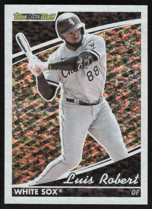 Luis Robert 2022 Topps Update Black Gold # BG-7 Chicago White Sox - Collectible Craze America