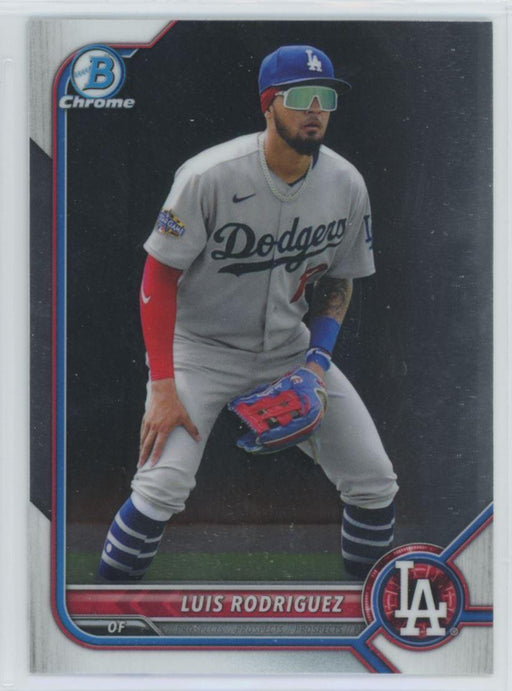 Luis Rodriguez 2022 Bowman Chrome Prospects # BCP-47 Los Angeles Dodgers - Collectible Craze America